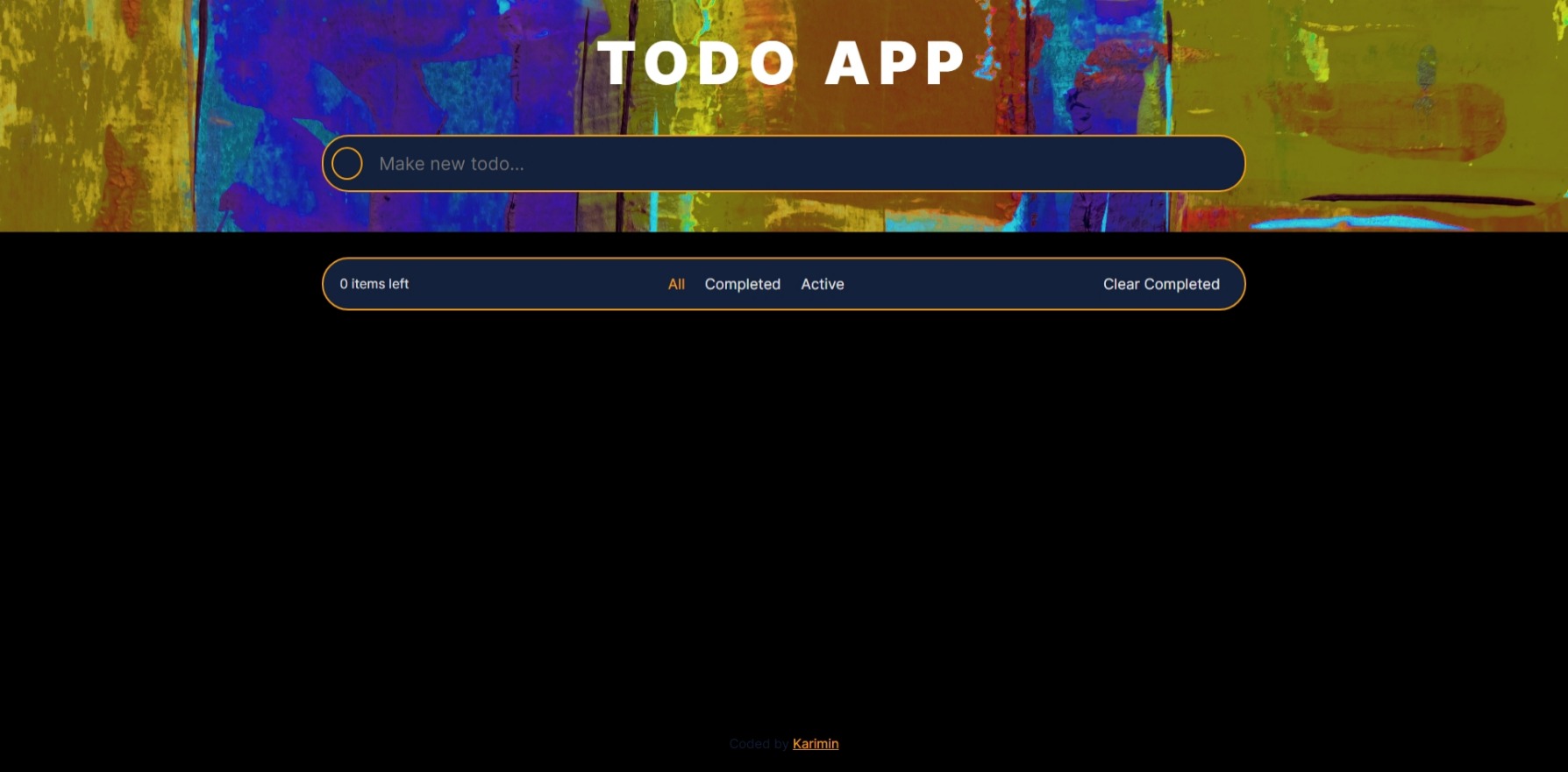 Todo app